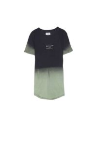 Sixth June tie dye Paris GPS T-shirt black khaki Asturias