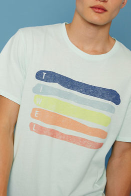 Tiwel Camiseta Rainbow Off White Asturias