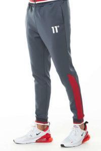hottershop 11 Degrees RIBBED POLY TRACK PANTS asturias