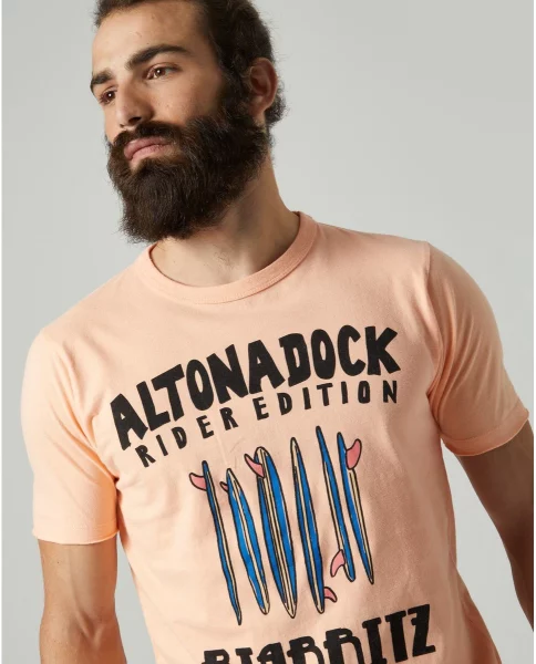 Altonadock Camiseta coral dibujo central