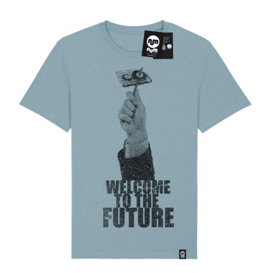 NUM WEAR CAMISETA WELCOME TO THE FUTURE COLOR TEAL
