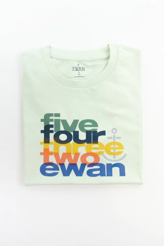 Ewan Camiseta 5-4-3-2-1 Green