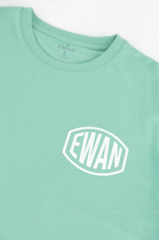 Ewan Camiseta Unisex Seaheals Verde Menta