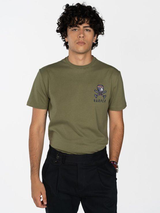 Harper&Neyer Camiseta Hurricane Verde Militar