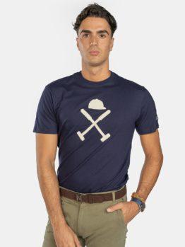 Harper&Neyer Camiseta Logo Azul Marino