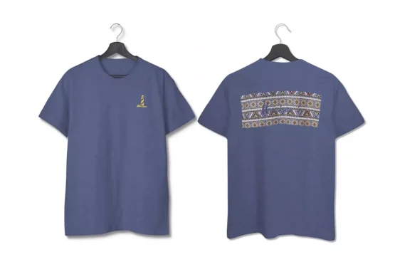 Morrison Camiseta Coral Tee Azul
