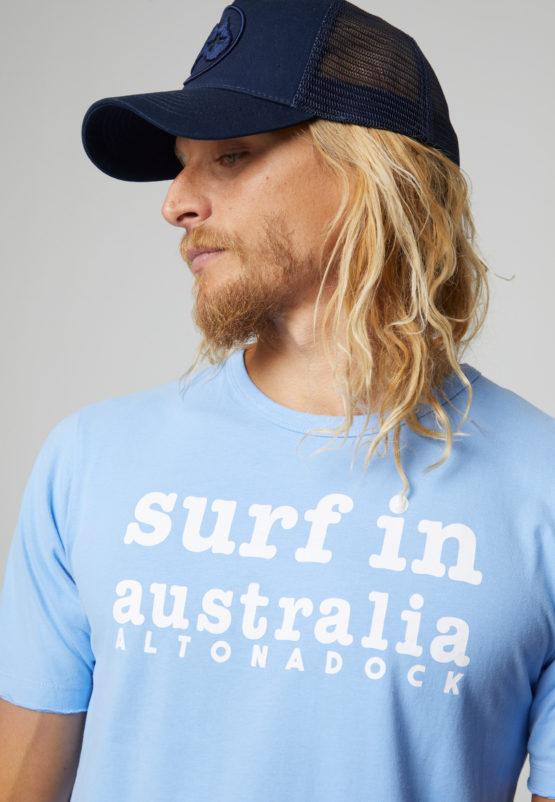 Altonadock Camiseta azul diseño surf