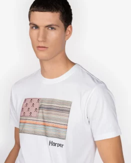 Harper&Neyer Camiseta USA Blanco