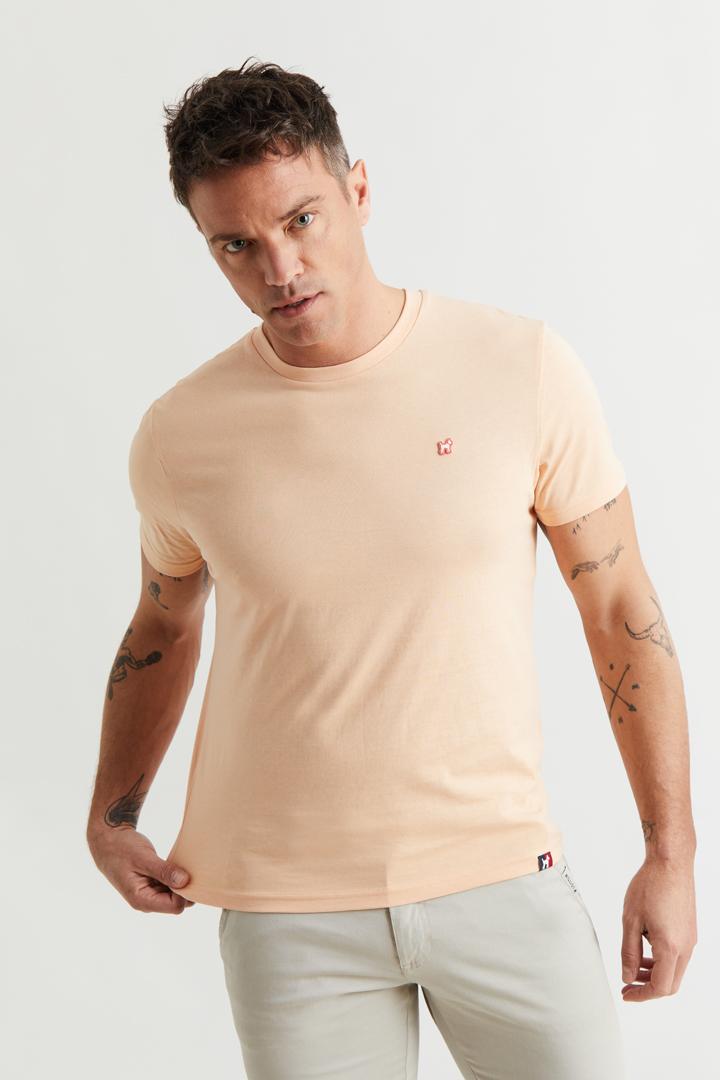 Williot Camiseta con diseño estampado 3D en la espalda Naranja - Imagen 3