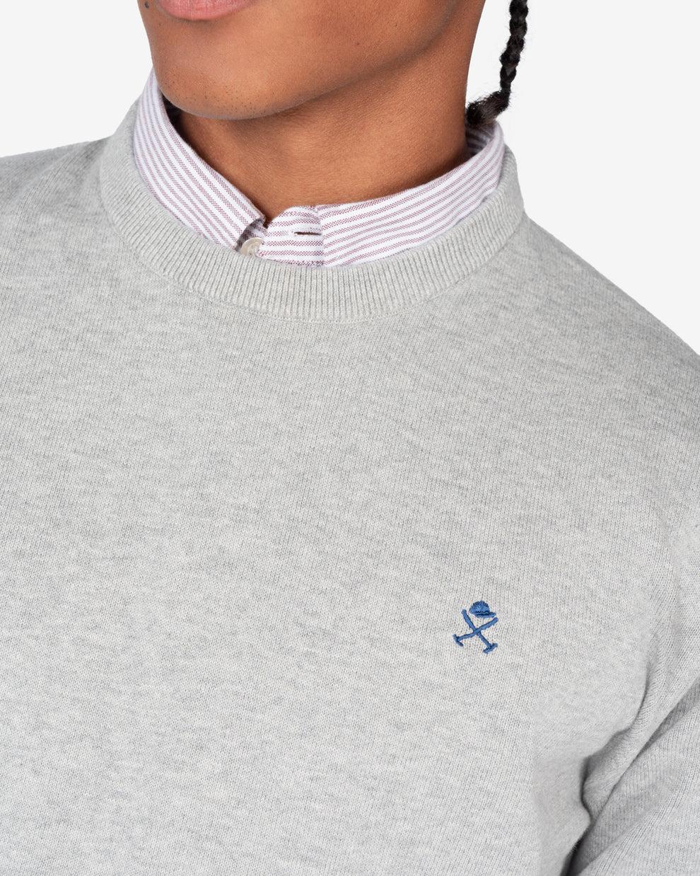Harper Jersey Basico Icon Round Neck Gris - Imagen 5