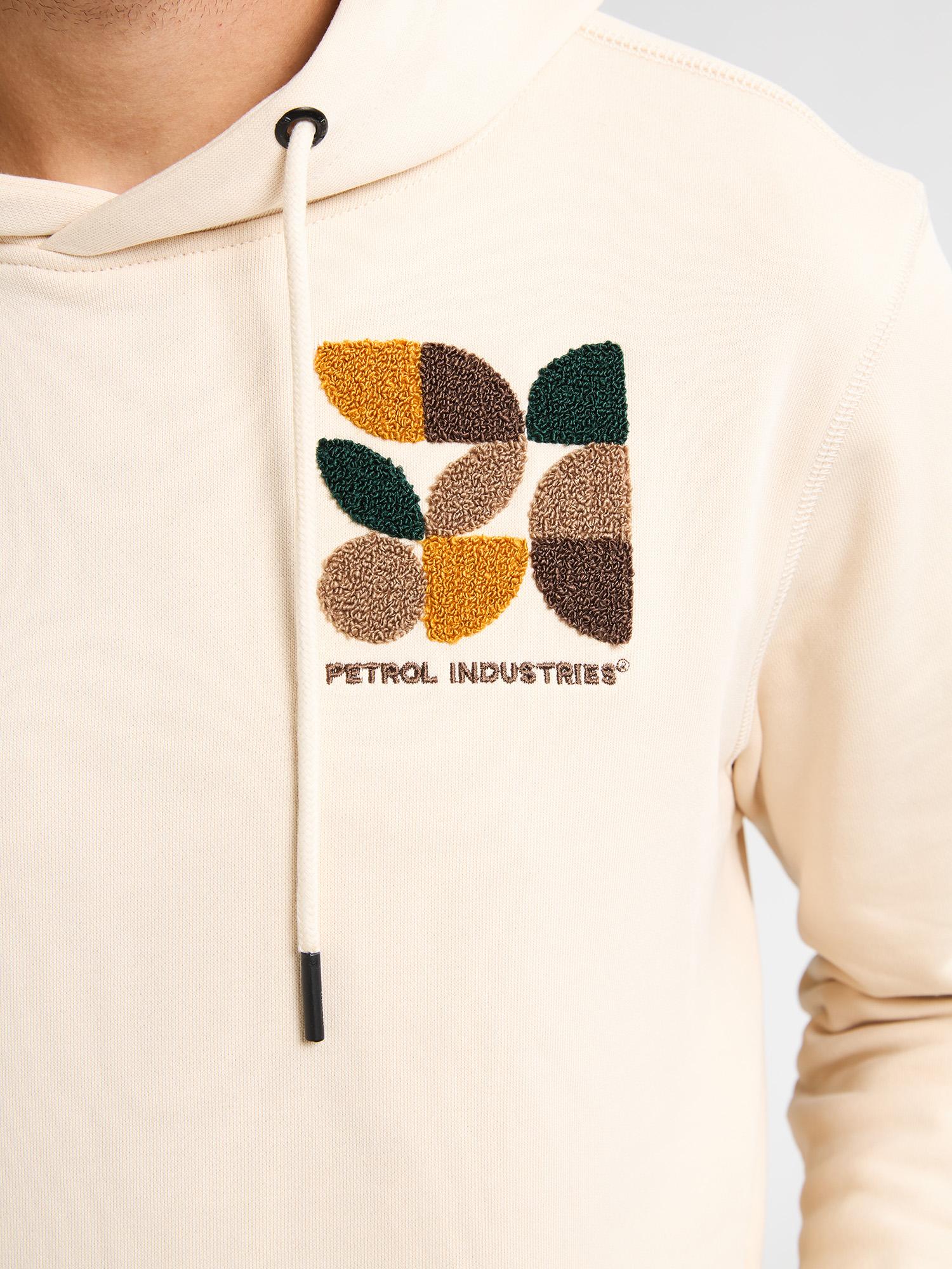Sudadera Capucha Petrol Estampado Trasero Sparta Crudo