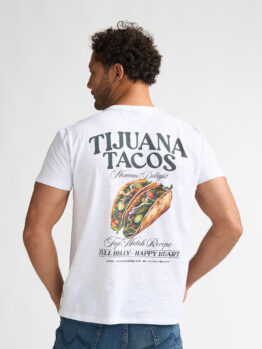 Camiseta Estampado Tijuana Petrol Industries Blanco
