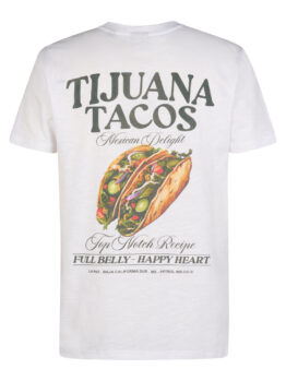 Camiseta Estampado Tijuana Petrol Industries Blanco