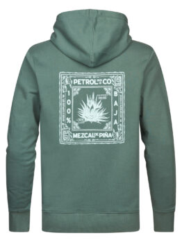 Sudadera Capucha Grafico Petrol Industries Verde